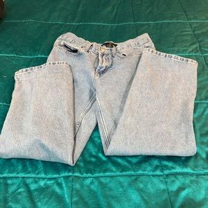 Vintage Global Mind cropped jeans